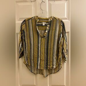 JohnPaulRichard V-Neck Long Sleeve Shirt